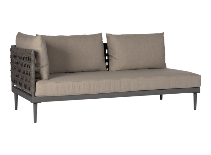 Lounge sofa 'Jaxx' - Graphite