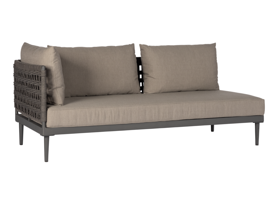 Lounge sofa 'Jaxx' - Graphite