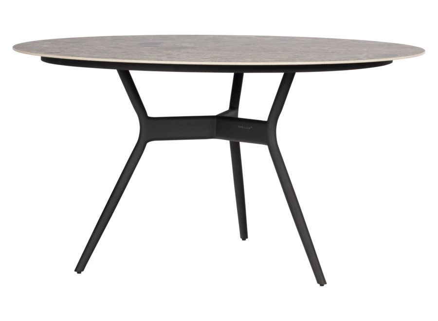 Round dining table 'Julia' - Lava