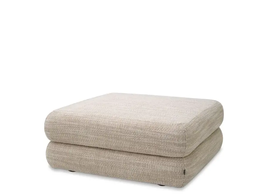 Sofa Malaga - Ottoman - Skyward sand