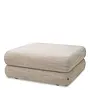 Sofa 'Malaga' - Ottoman - Skyward sand