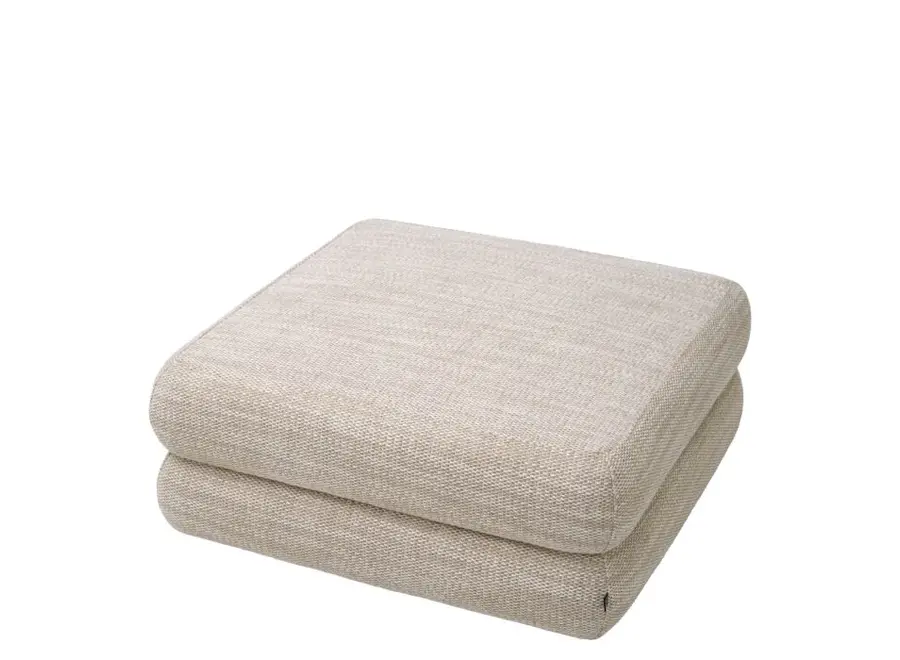 Sofa 'Malaga' - Ottoman - Skyward sand