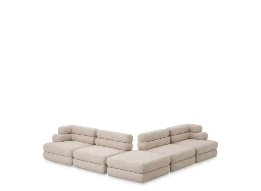 Sofa 'Malaga' - Right - Skyward sand