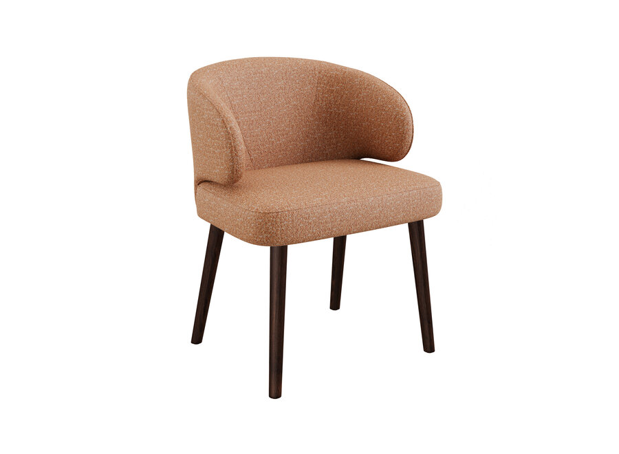 Dining chair 'Penta' - Tresigallo Salmon