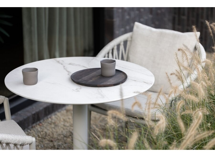 Table de jardin 'Peniche' - Chalk