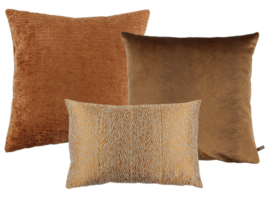 Cushion combination Rust: Fenni, Perla & Hurley