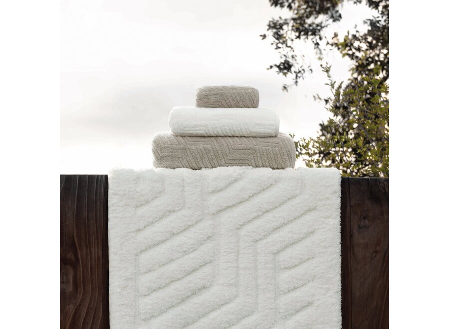 Bath mat 'Villari' - Snow