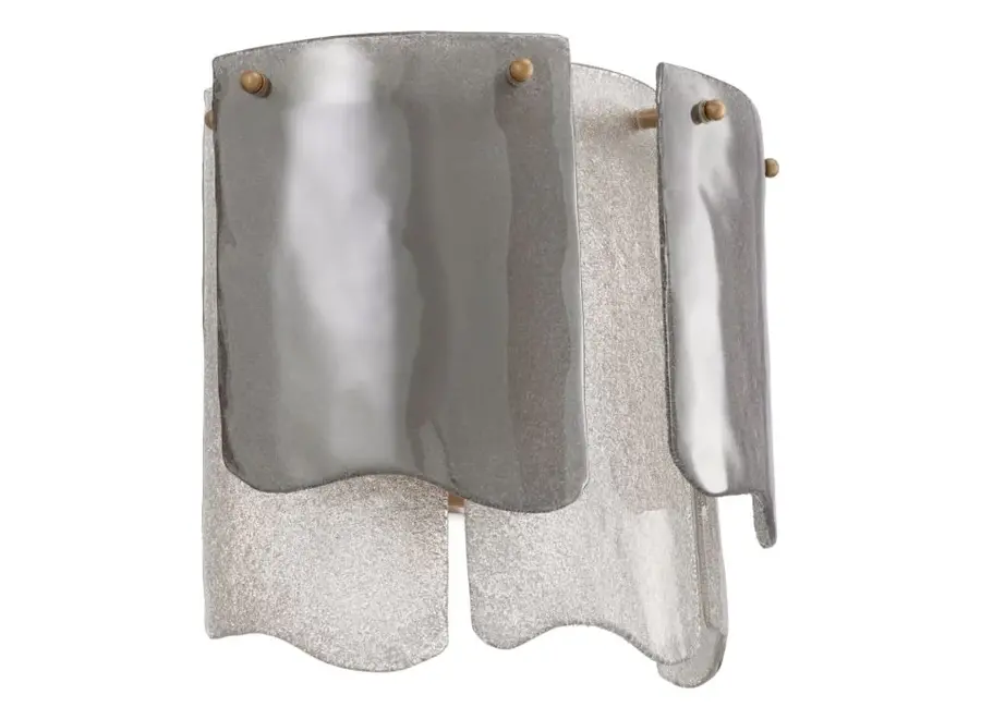Lampe murale 'Asinara' - Smoke Glass