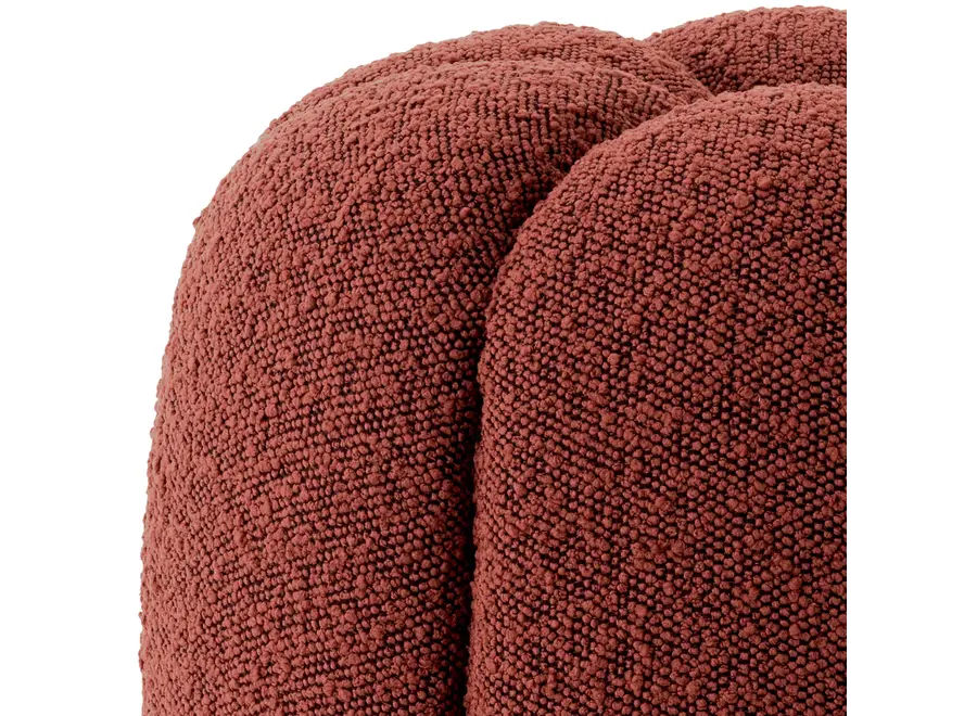 Hocker ‘Orchanic'  - Bouclé rouge