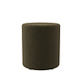 Runder Hocker 'Dax' - Giant fabric Green