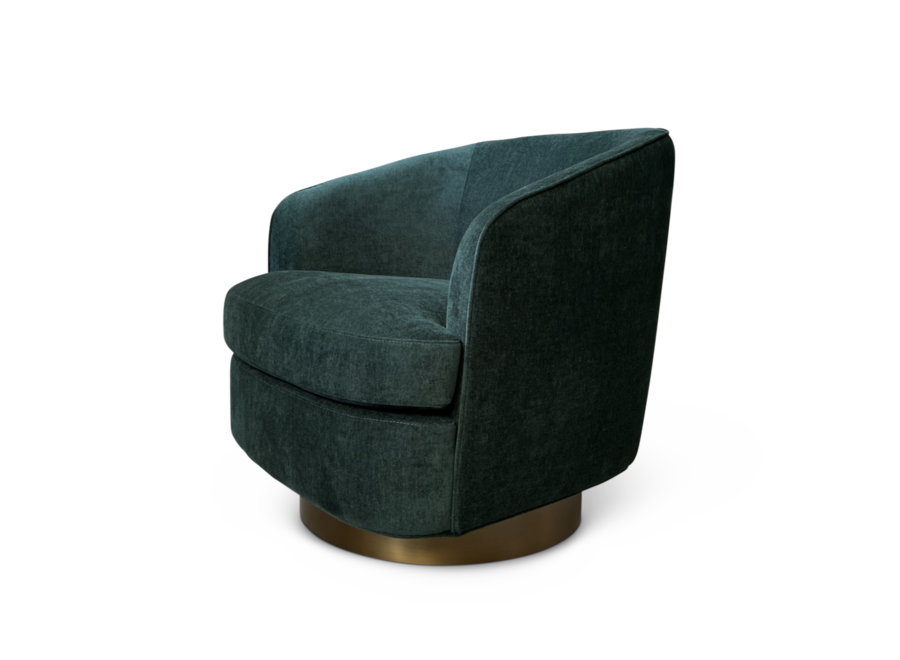 Draaifauteuil Borelli - Green Velvet