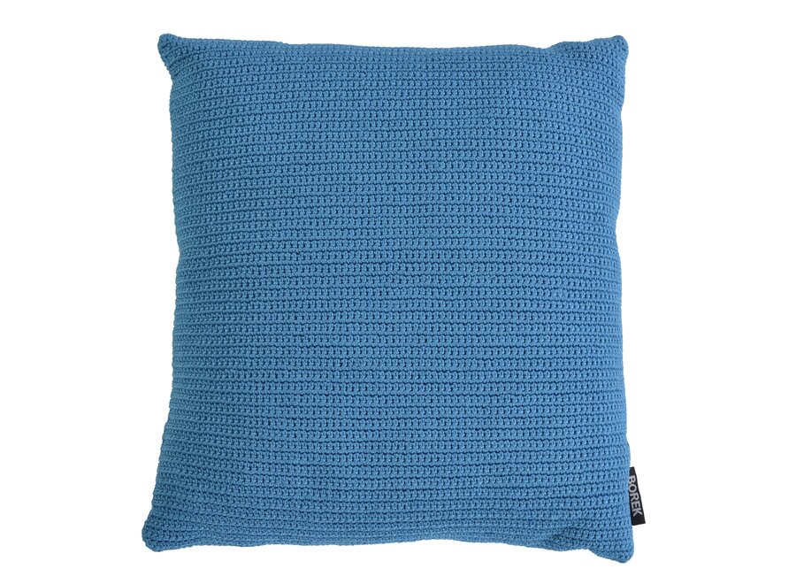 Outdoor cushion 'Crochette 50x50cm - Turkish Tile