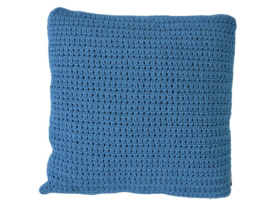 Outdoor cushion 'Crochette' DW 50x50cm - Turkish Tile