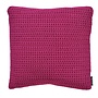 Outdoor kussen 'Crochette' DW 50x50cm - Fuchsia