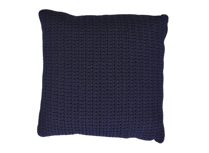 Outdoor-Kissen 'Crochette' DW 50x50cm - Navy