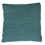 Outdoor cushion 'Crochette' DW 50x50cm - Blue Slate