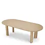 Dining table 'Mogador'  - Natural Oak
