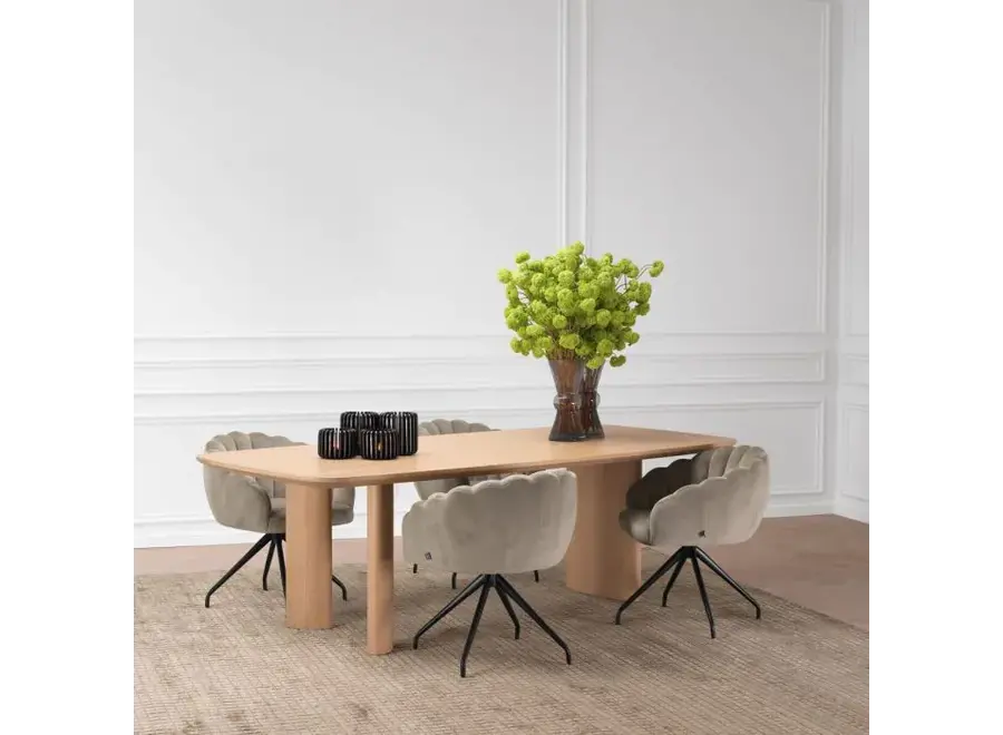 Dining table 'Harmonie'  - Natural Oak - S