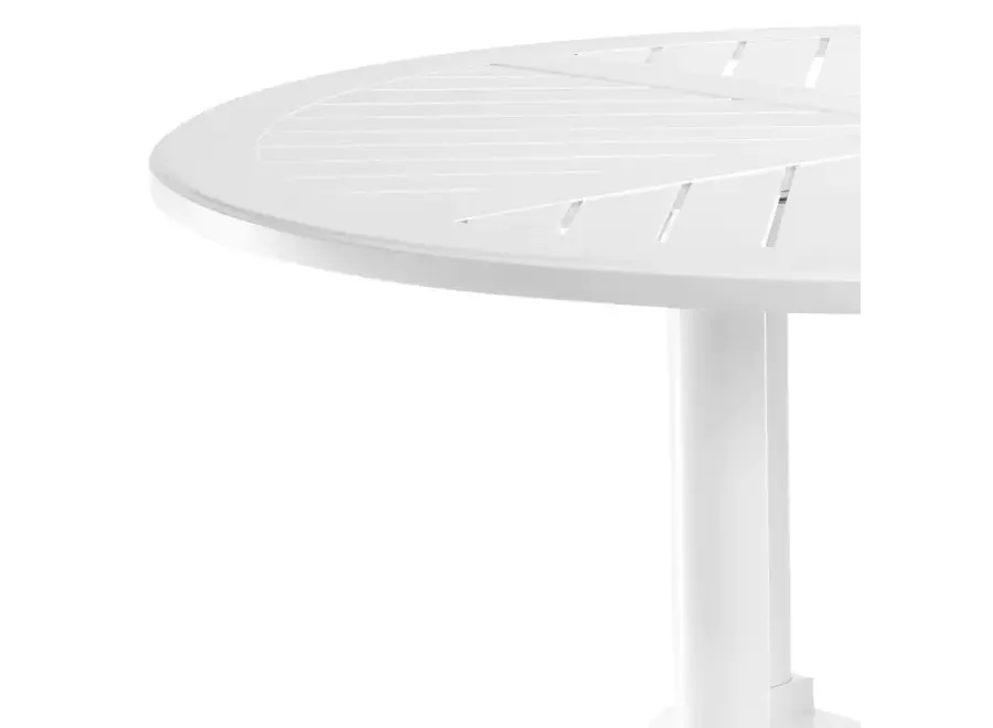 Dining Table 'Bell Rive' - L - Round White