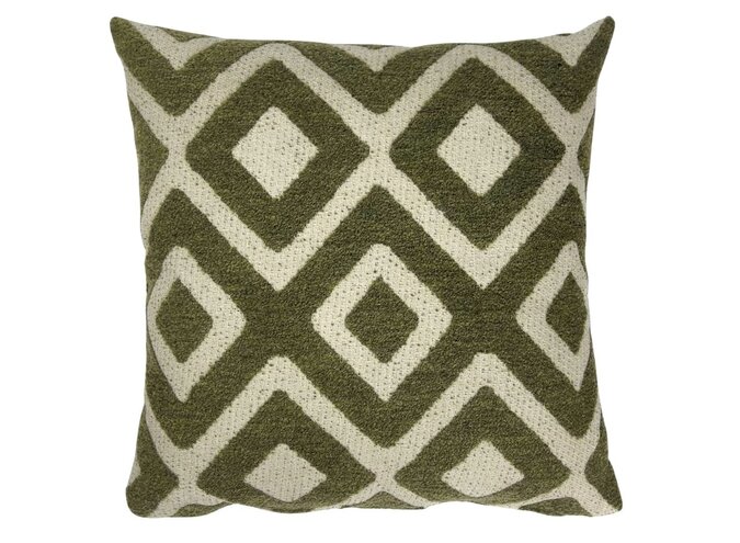 Outdoor-Kissen - Argyle Green