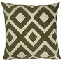 Outdoor cushion - Argyle Green