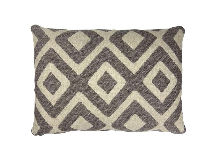 Coussin d'extérieur - Argyle Grey