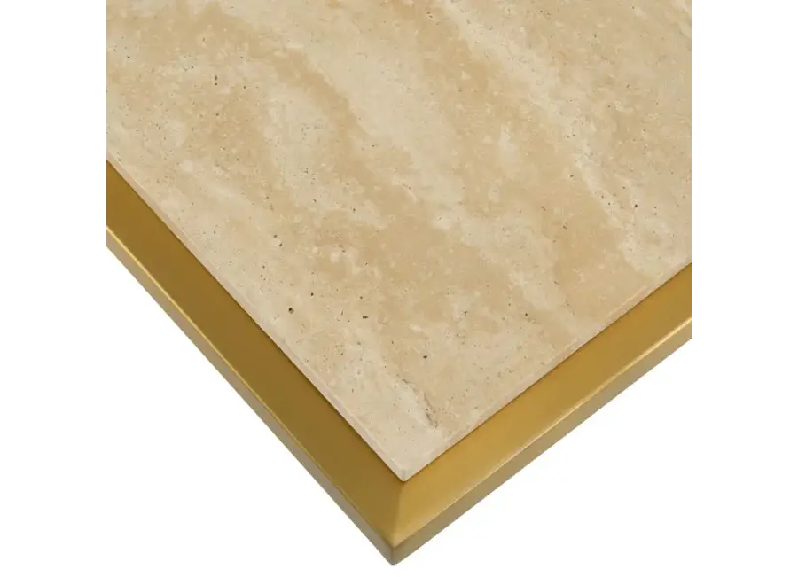 Side Table 'Cocktail' - Travertine