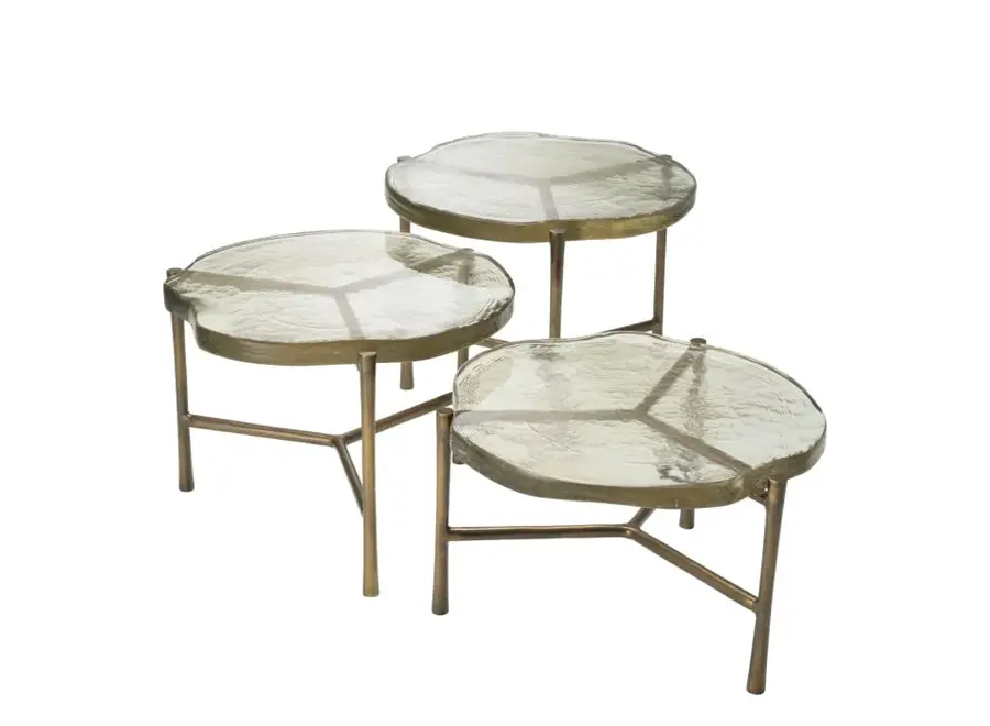 Table basse 'Baldovini' - Set of 3