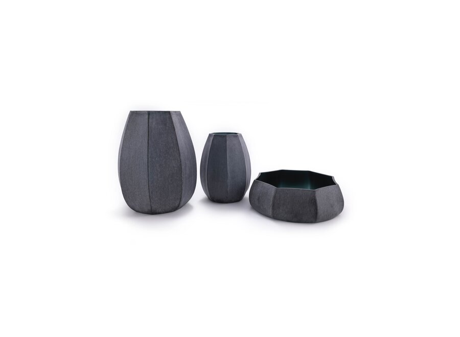 Bowl 'Onyx' color indigo