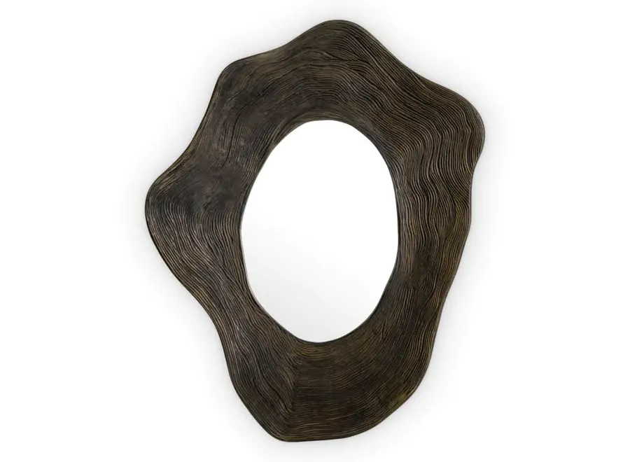 Mirror 'Pavone' - Bronze