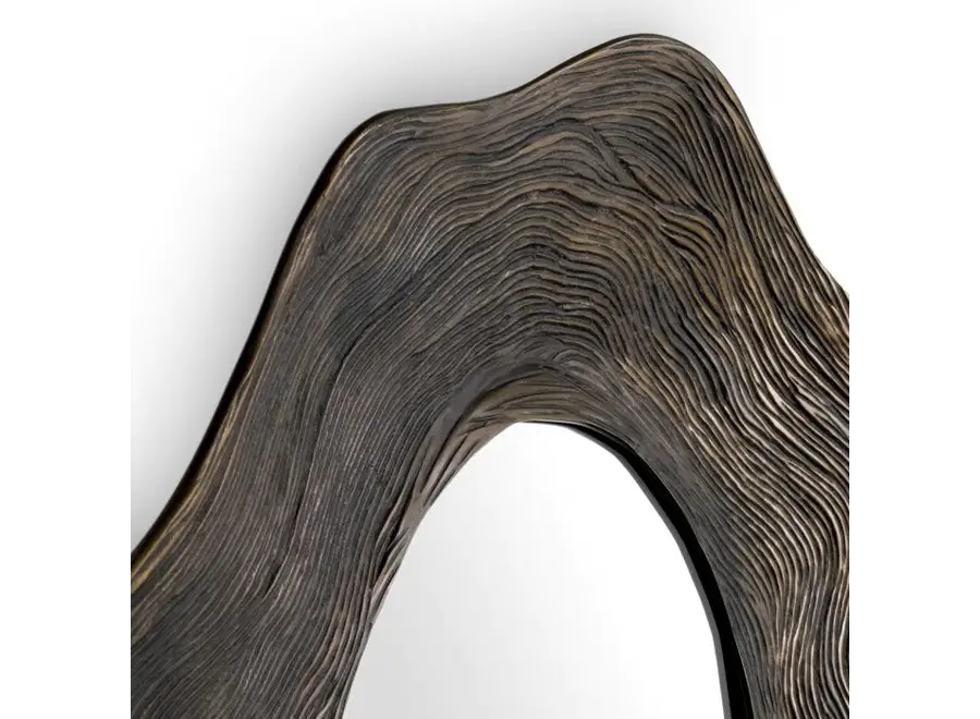 Mirror 'Pavone' - Bronze