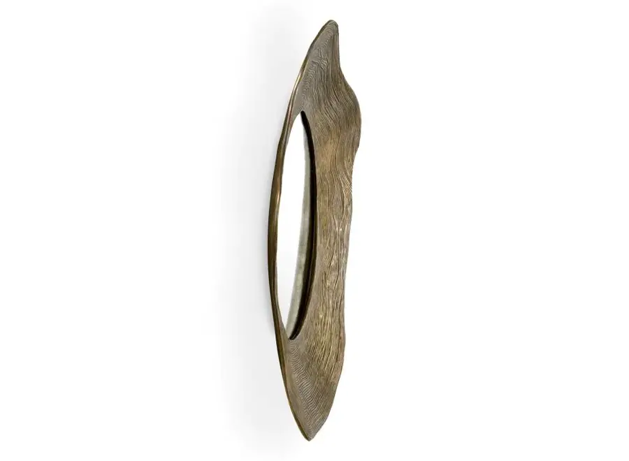 Mirror 'Pavone' - Brass