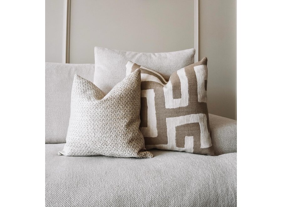 Decorative cushion Vinnas Off White