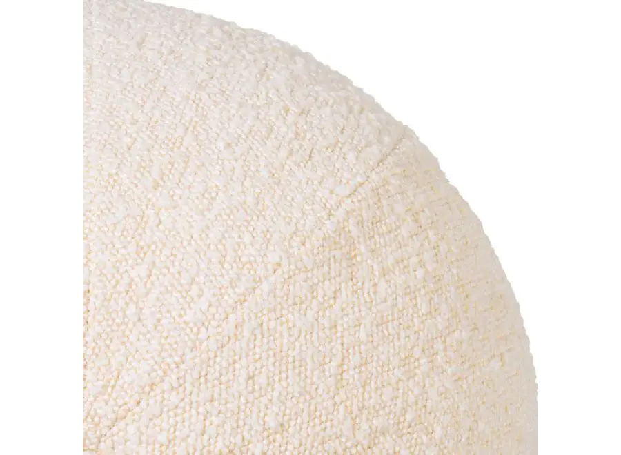 Cushion ‘Palla' Bouclé cream - L