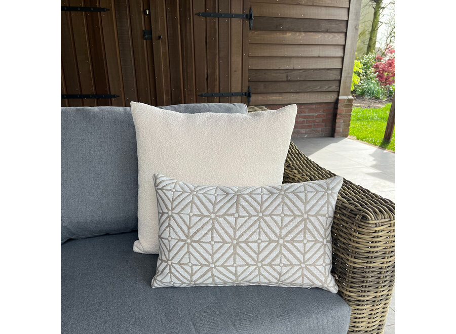 Outdoor cushion Kamari W|Exclusives Off White