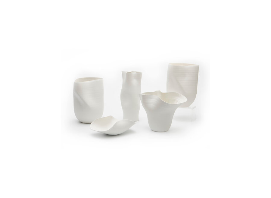 Vase 'Serenity' Off White - L