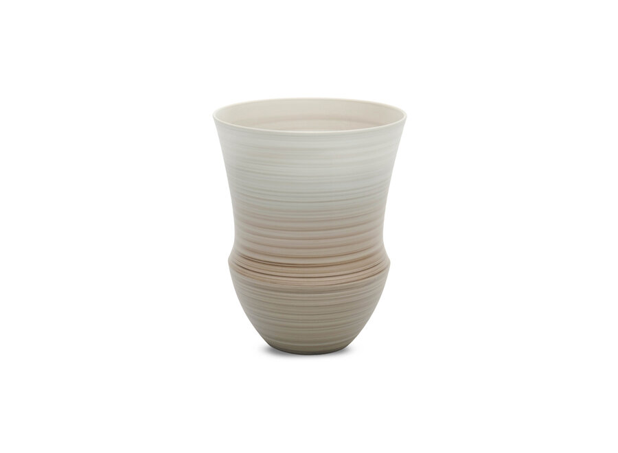 Vase 'Serenique' Beige Sand - L