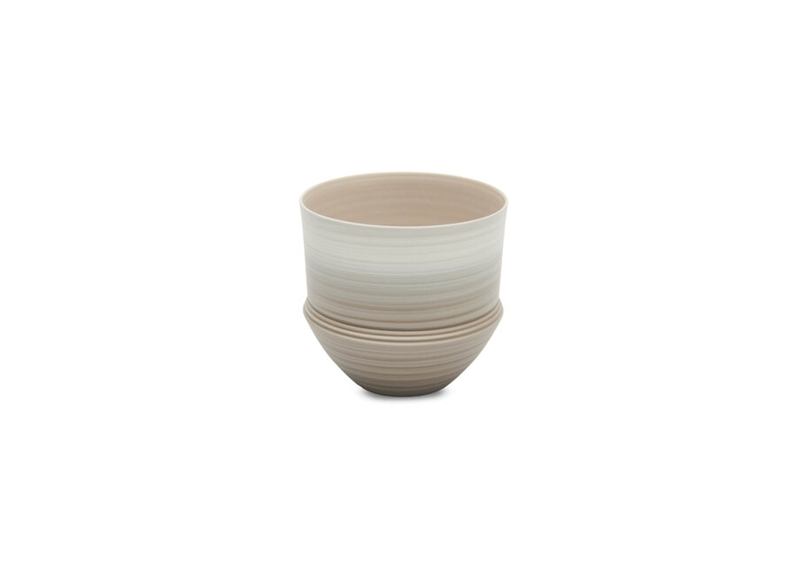 Vase 'Serenique' Beige Sand - S