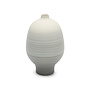Vase 'Mystique' Lightgrey / Off White - M