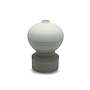 Vase 'Mystique' Lightgrey / Off White - S