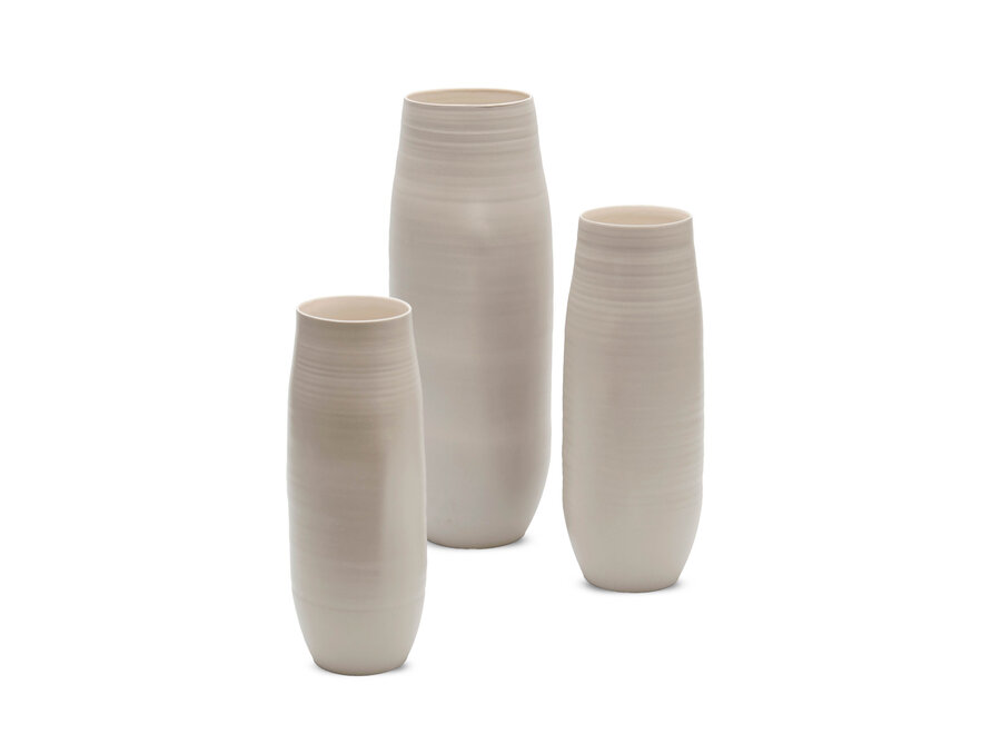 Vase 'Sardonyx' Sand - L