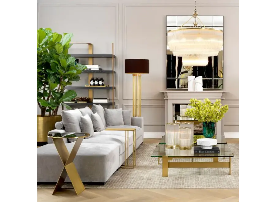 Table d'appoint 'Pierre' - Brass