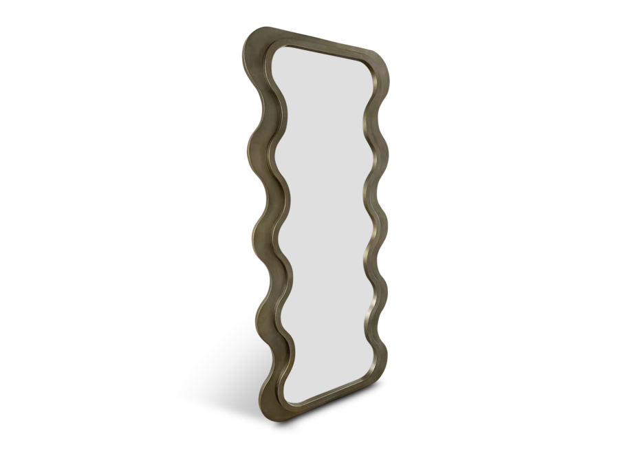 Miroir 'Wave' Bronze