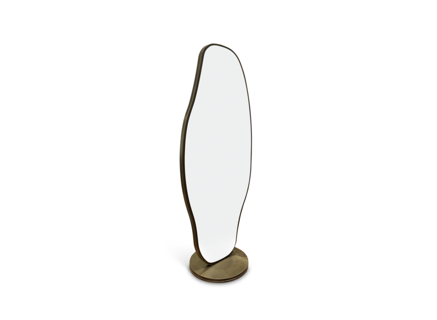 Mirror 'Rock' Swivel Bronze