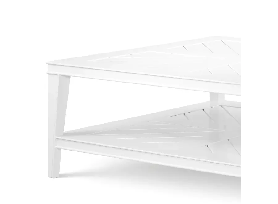 Outdoor Couchtisch 'Bell Rive' - Square - White