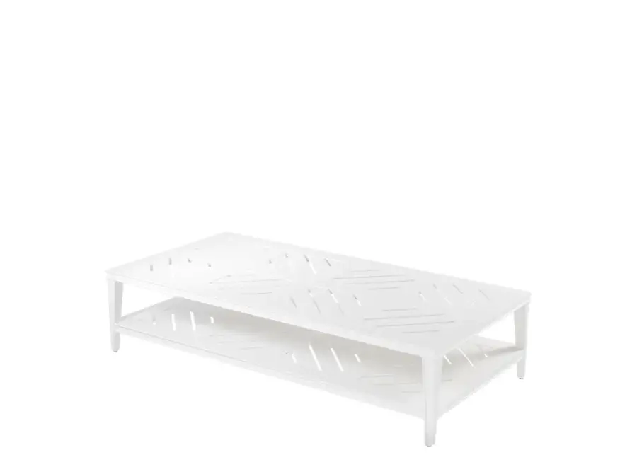 Outdoor Salontafel 'Bell Rive' - Rectangular - White
