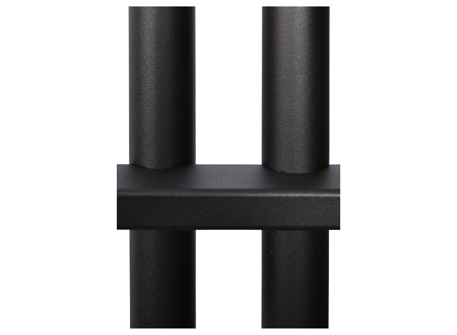 Hanging lamp 'Stelvio' Hexagon - Matt Black - 12 lights light package