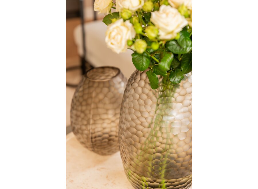 Vase 'Colico' Smoke - L