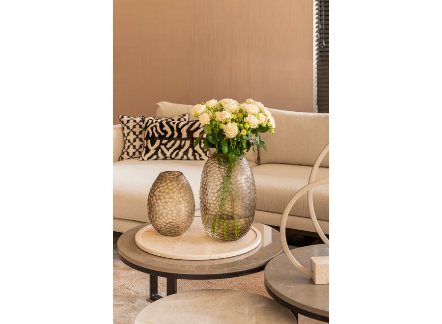 Vase 'Colico' Smoke - L