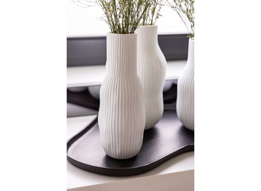 Vase 'Visby' White  - M